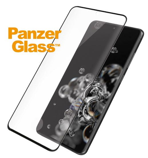 PanzerGlass Premium zaščitno steklo za Galaxy S20 Ultra, črno (7230)