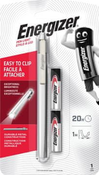 Energizer Metal Penlight svetilka, 2 AAA