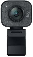 Logitech StreamCam spletna kamera, grafitna, USB-C (960-001281)