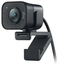 Logitech StreamCam spletna kamera, grafitna, USB-C (960-001281)