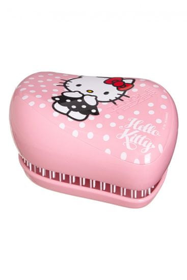 Tangle Teezer Compact Styler krtača, Hello Kitty, roza/bela