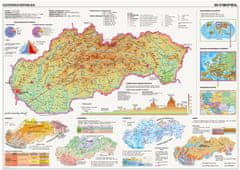 Dino sestavljanka Zemljevid Slovaške, 2000 kosov