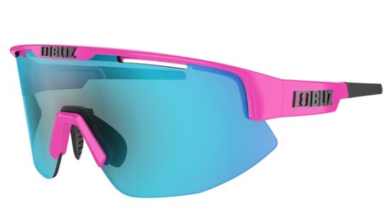 Bliz športna očala Matrix - Shiny Pink-Smoke w Blue Multi-52904-43