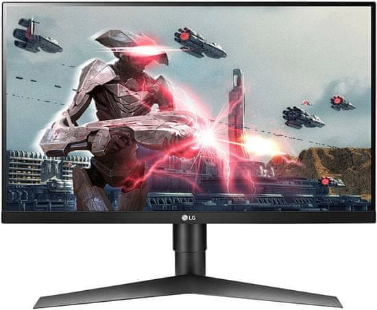 LG 27GL63T-B gaming monitor, FHD, IPS, črn