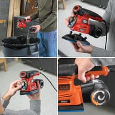 Black+Decker vibracijski brusilnik KA280LKA 220W