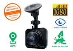 Navitel R300 avto kamera, 1920x1080, Night Vision, GPS + navigacijske karte Evrope