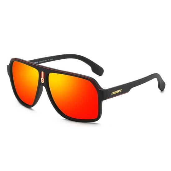 Dubery Alpine 3 sončna očala, Scrub Black / Red