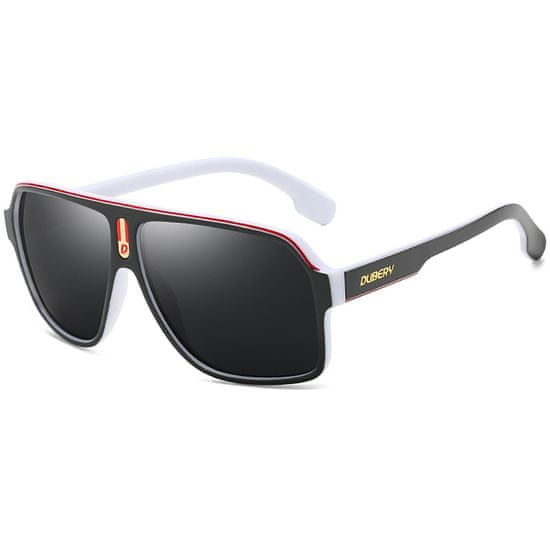 Dubery Alpine 7 sončna očala, White Black / Black