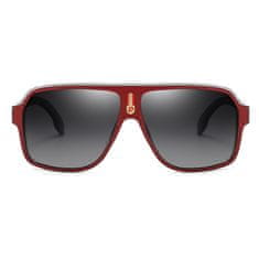 Dubery Alpine 2 sončna očala, Black Red / Gray