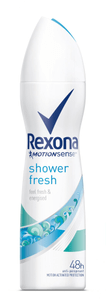 Rexona Shower Clean deodorant v razpršilu, 150 ml
