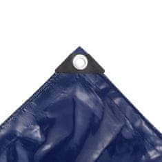 Vidaxl Zaščitna ponjava 650 g/m2 4x4 m modra