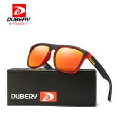 Dubery Springfield 10 sončna očala, Black & Red / Red