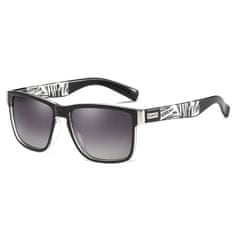 Dubery Chicago 3 sončna očala, Black & Transparent / Gray