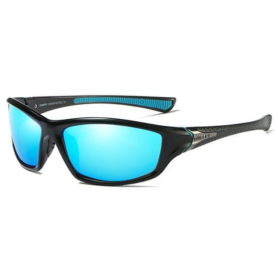 Dubery George 5 sončna očala, Black & Gun / Blue