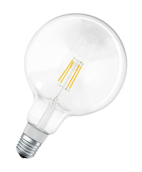 LEDVANCE žarnica SMART+ Filament Globe Dimmable 50 5.5 W/2700 K E27, zatemnitvena