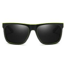 Dubery Newton 3 sončna očala, Black & Green / Black
