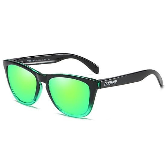 Dubery Mayfield 6 sončna očala, Black & Green / Green