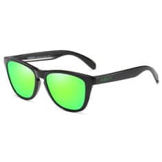 Dubery Mayfield 2 sončna očala, Bright Black / Green