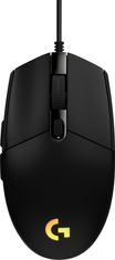 G102 LightSync gaming miška, črna