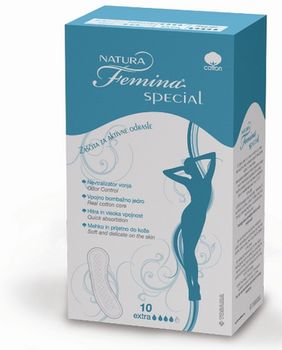  Tosama vložki Natura Femina Special Extra, 10 kosov 
