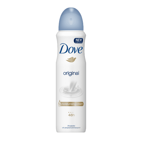 Dove Original deodorant v razpršilu, 150 ml