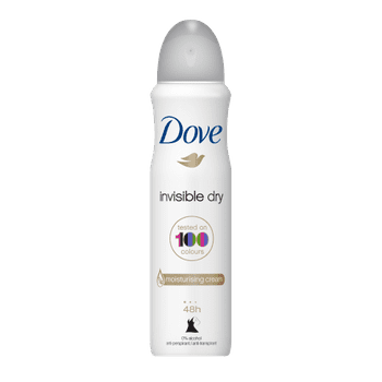 Dove Invisible Dry deodorant v razpršilu, 150 ml