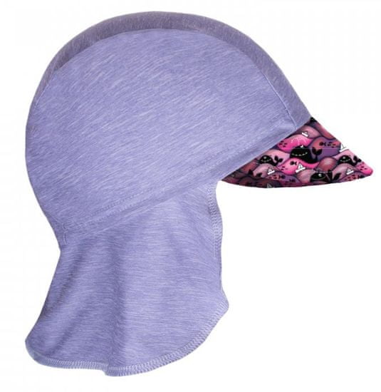 Unuo dekliška funkcijska kapa s šiltom UV 50+ Kiti, podaljšana