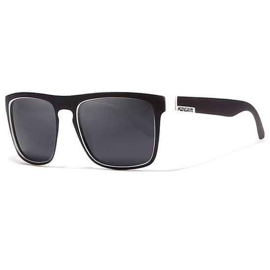 KDEAM Sunbury 20 sončna očala, Black & White / Black