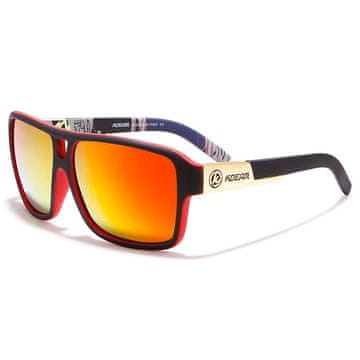 KDEAM Bayonne 10 sončna očala, Black / Orange