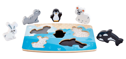 Hape puzzle senzorične - arktične živali