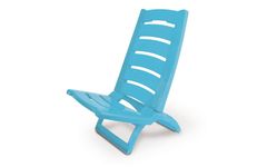 Adriatic stol za na plažo, zložljiv, azur modra