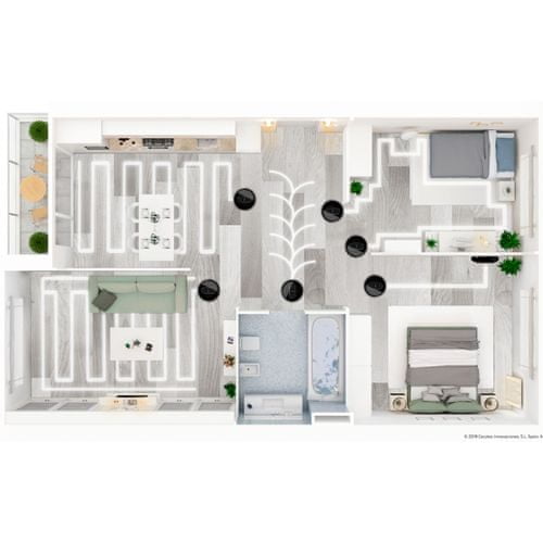 Učinkovit na vseh vrstah površin