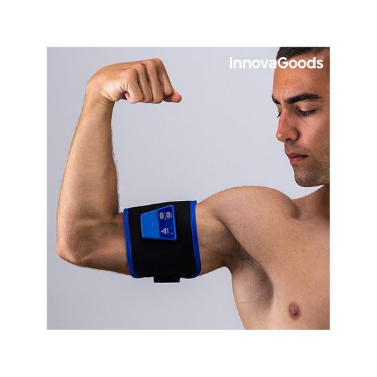 InnovaGoods elektro stimulator za krepitev mišic, črn/moder