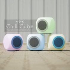 M.N.C. Vodotesen RGB LED bluetooth zvočnik M.N.C. Chill Cube 5W 20x20cm z daljincem iTunes and Google Play and 