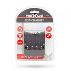 Nexus USB polnilec za NI-MH / CD polnilne baterije