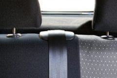 1+1 prevleke za avto (sprednja sedeža) svetlo siv vzorec narejene v EU