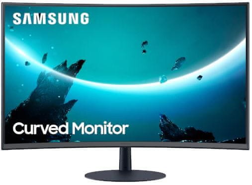 Samsung C32T550FDU monitor, 81,28 cm (32), FHD, VA, 75Hz (LC32T550FDRXEN) - Poškodovana embalaža