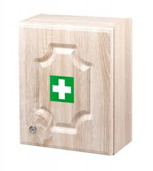 ŠTĚPAŘ Stenska omarica za prvo pomoč LUX za 5 oseb – hrast
