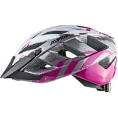 Alpina Sports Panoma 2.0 kolesarska čelada, belo-vijolična, 52-57