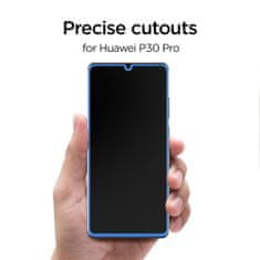 Spigen Glas.Tr zaščitno steklo za Huawei P30 Pro, črna