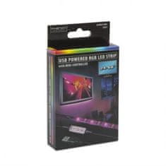 PHENOM USB RGB LED trak za TV s kontrolerjem 1m