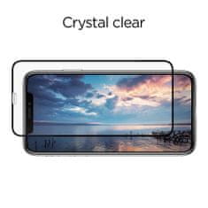 Spigen Full Cover Tr Slim 2-pack zaščitno steklo za iPhone 11 Pro / XS / X, črna