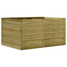 Vidaxl Visoka greda 200x150x97 cm impregnirana borovina
