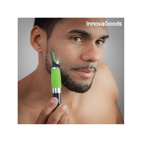 InnovaGoods električni prirezovalec dlačic, z LED lučko