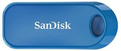 SanDisk USB ključek Cruzer Snap 2.0 Global 32GB, moder (SDCZ62-032G-G35B)