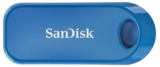 SanDisk USB ključek Cruzer Snap 2.0 Global 32GB, moder (SDCZ62-032G-G35B)