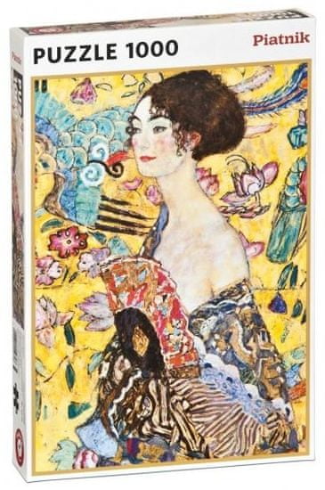 Piatnik Klimt - Dama s pahljačo, 1000 delov