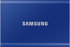 Samsung T7 SSD zunanji disk, 2 TB, USB Type-C, V-NAND UASP, moder