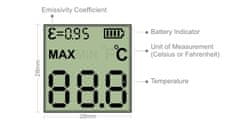 SkyRC infrardeč termometer