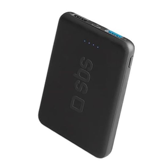 SBS polnilna baterija Pocket, 5.000 mah, 2x USB, črna